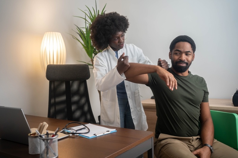 Physiotherapy at Kagio Hospital, Kirinyaga County